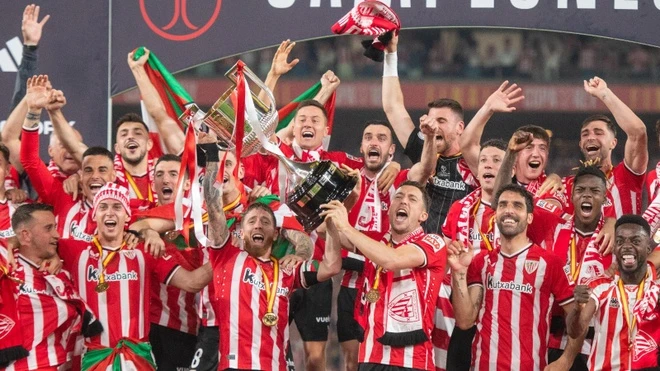 Athletic Bilbao đánh giành cúp sau 40 năm